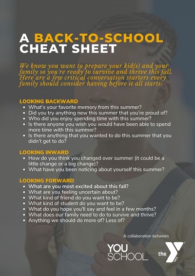Back-to-School Cheat Sheet