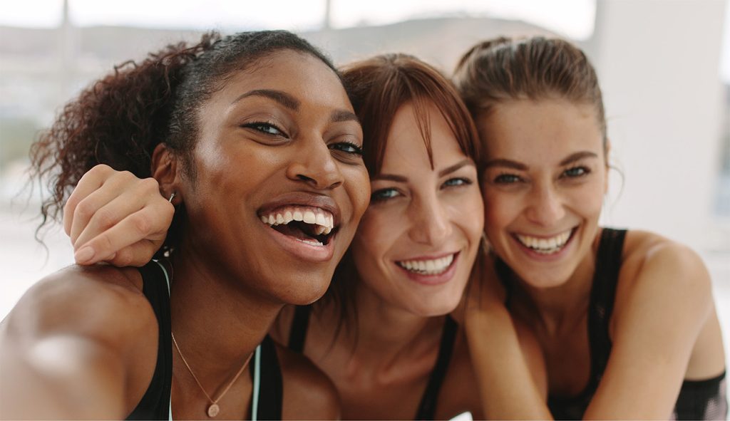 Happy members of the YMCA of San Diego County