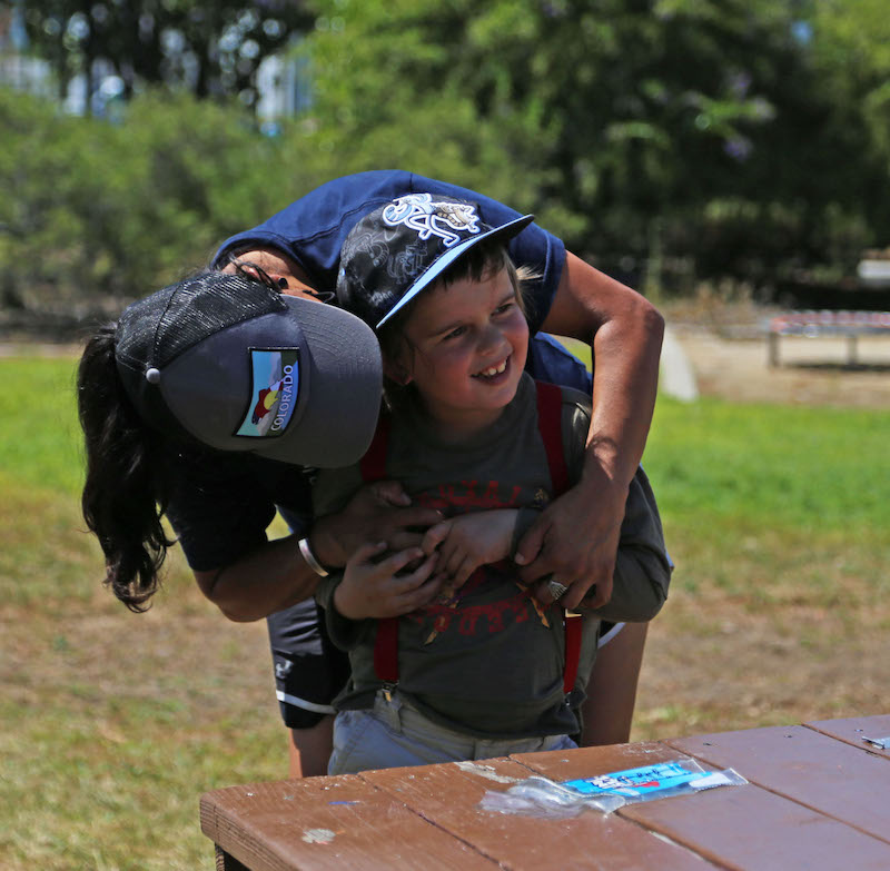 young boy with special needs