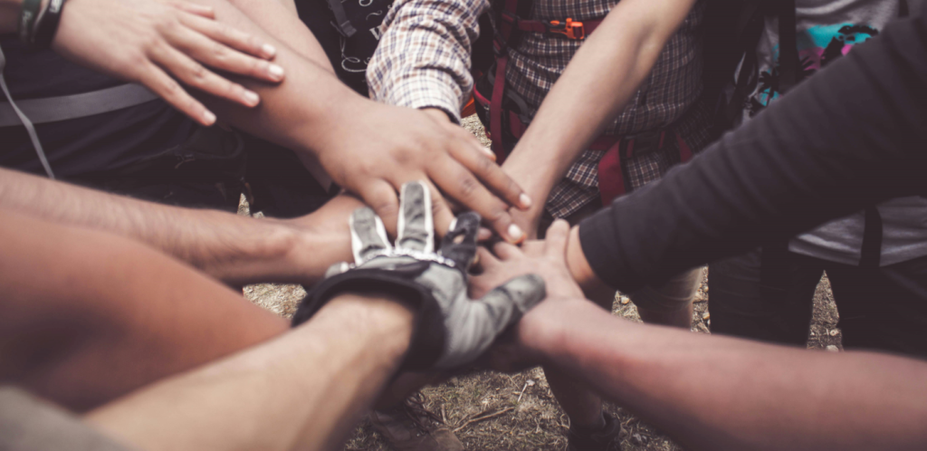 Photo of all hands in