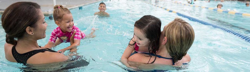Swim lessons at the Y