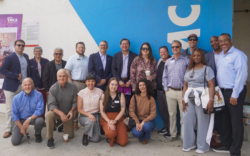 group at signing of YMCA of San Diego County and YMCA México event announcing the Cali-Baja YMCA Binational Initiative