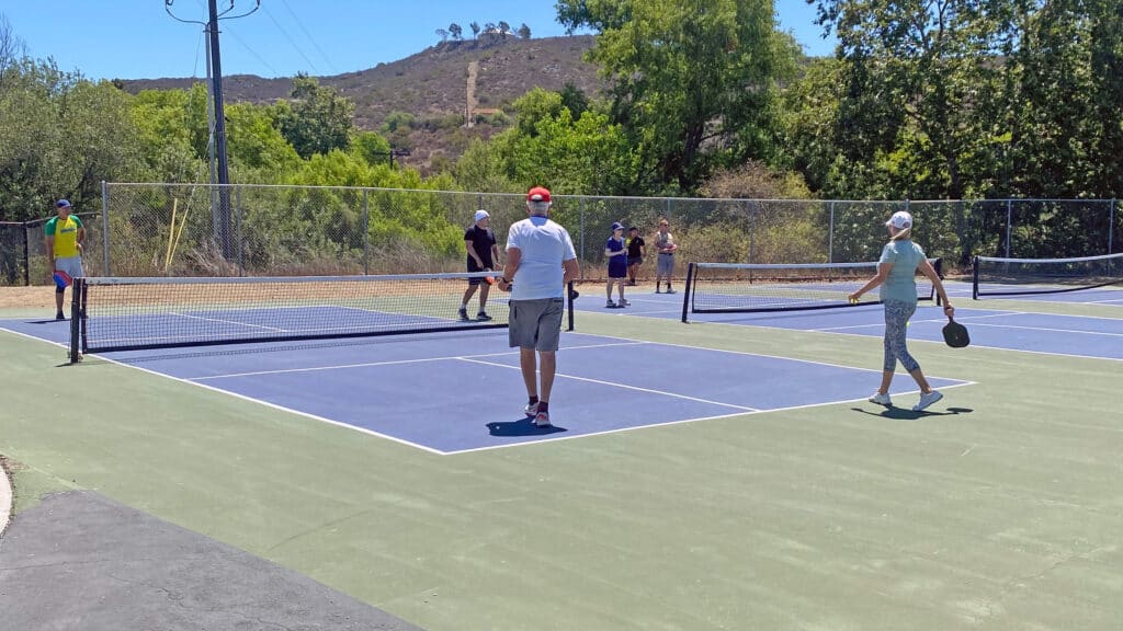 pickleball court